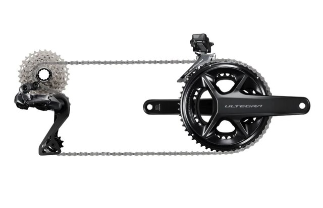 Shimano Ultegra R8170 Komplett Gruppe Tilpassbar, Skivebremser, Di2, Trådløst 