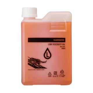 Shimano Low Viscosity Bremseveske 1L, Flaske