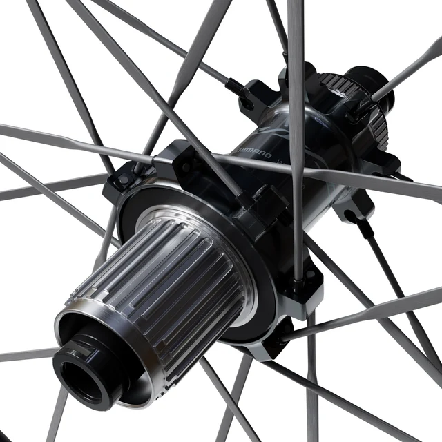 Shimano Dura-Ace R9370 C36 Bakhjul Karbon, Tubeless, Disc, 12 mm E-THRU 