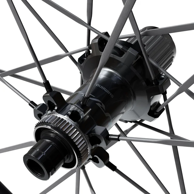 Shimano Dura-Ace R9370 C50 Bakhjul Karbon, Tubeless, Disc, 12 mm E-THRU 