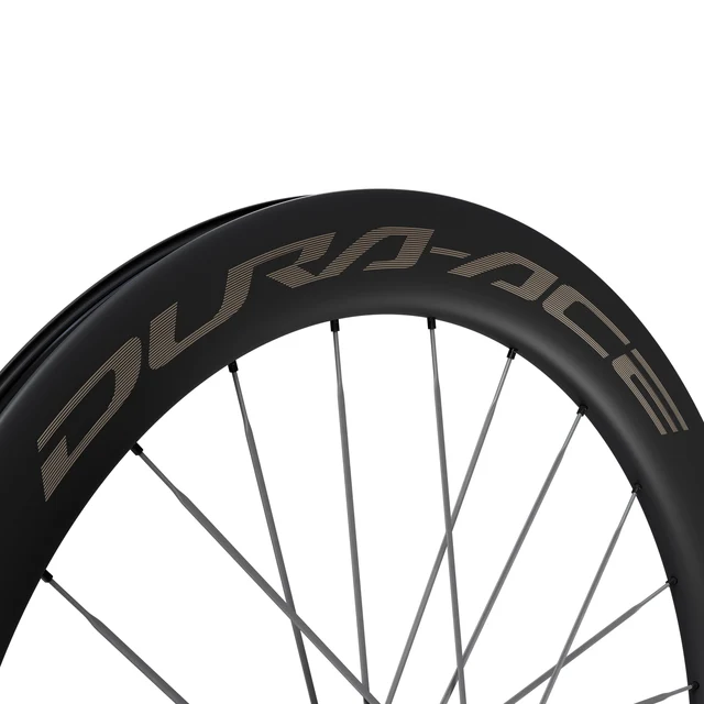 Shimano Dura-Ace R9370 C60 Bakhjul Karbon, Tubeless, Disc, 12 mm E-THRU 