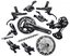 Shimano XT M8100 2x12 Gruppesett Tilpass gruppen selv