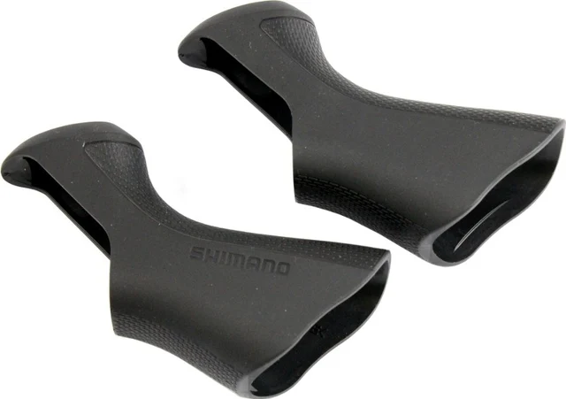 Shimano ST-6870 Hendelgummi Par Sort, Sett 