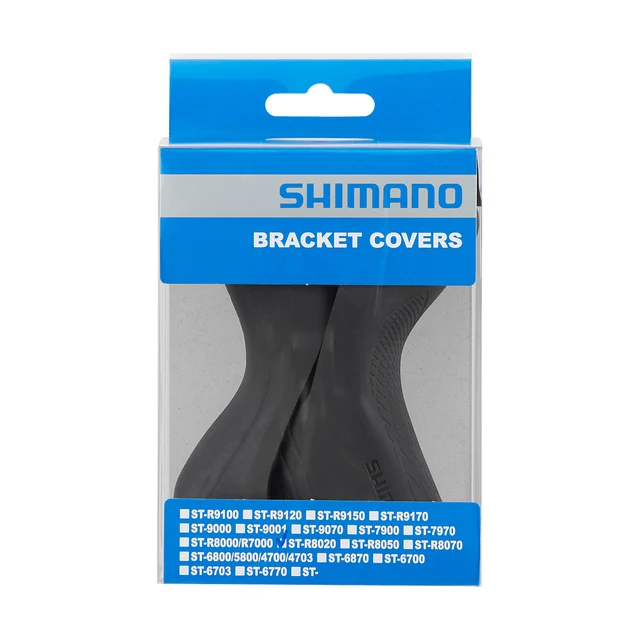 Shimano ST-R8020 Hendelgummi Sort, Sett 