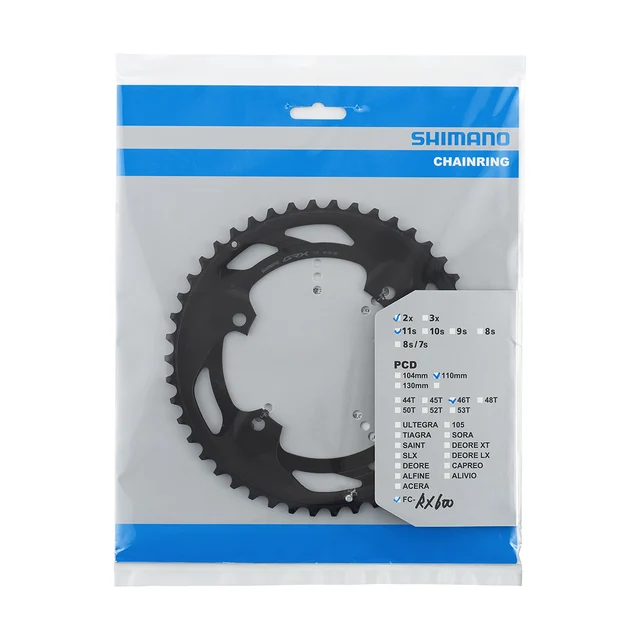 Shimano FC-RX600 Drev 46T, 110 BCD, 11-Delt 