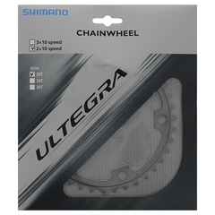 Shimano Ultegra 6700 39T Drev Sølv, 130 BCD, 2 x 10-Delt