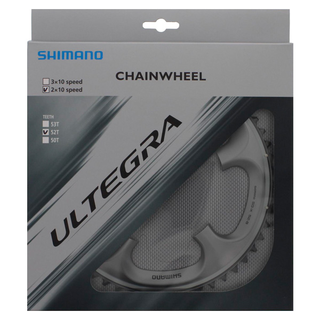 Shimano Ultegra 6700 52T Drev Sølv, 130 BCD, 2 x 10-Delt