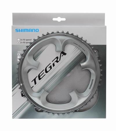 Shimano Ultegra 6700 53T Yttre Drev Silver, 2x10 växlar, 130 BCD, 5 bultar 