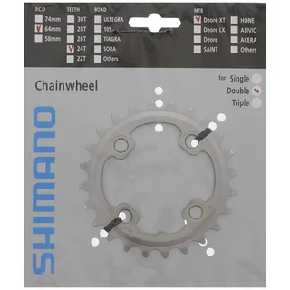 Shimano XT M785 24T Drev Aluminium BCD 64 24T