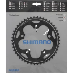 Shimano FC-CX50 46T-drev Svart, 10-delad, 110 BCD, 5-arm