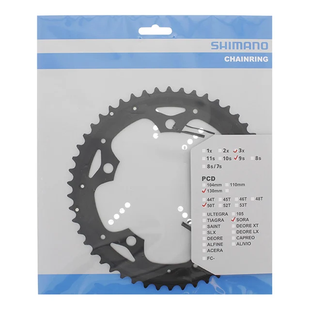 Shimano Sora FC-3503 50T Drev 130 BCD, 3x9s 