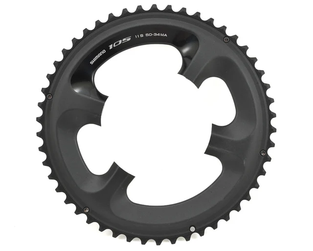 Shimano 105 5800 50T Compact Drev Sort, 110 BCD, 2 x 11-Delt 