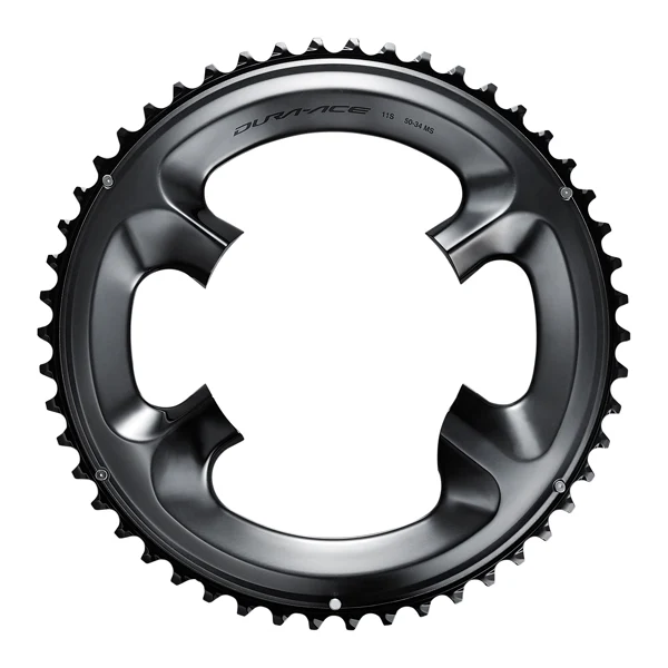 Shimano Dura Ace 9100 53T Drev Sølv, 110 BCD, 2 x 11-Delt 