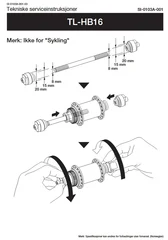 Shimano TL-HB16 Navverkt&#248;y For hjulretting og bygging