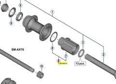Shimano FH-M8010 Boss