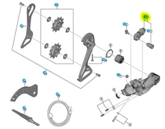Shimano Bracket Axle Unit Normal Type For Dura-Ace RD-R9250