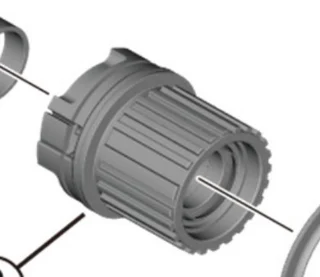Shimano FH-MT410 Boss Microspline 12s, FH-MT410