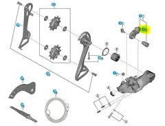 Shimano Bracket Axle Direkte Montering For Ultegra RD-R8150