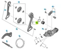 Shimano Ultegra RD-R8150 Ytterplate For Ultegra R8150, 12-Delt