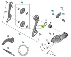 Shimano Ultegra RD-R8150 Ytterplate For Ultegra R8150, 12-Delt