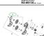 Shimano RD-M5130 Bakgir Innerplate Indre plate, GS