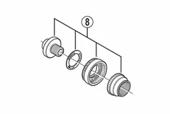 Shimano Ultegra 6800 konus bak h&#248;yre Med l&#229;semutter