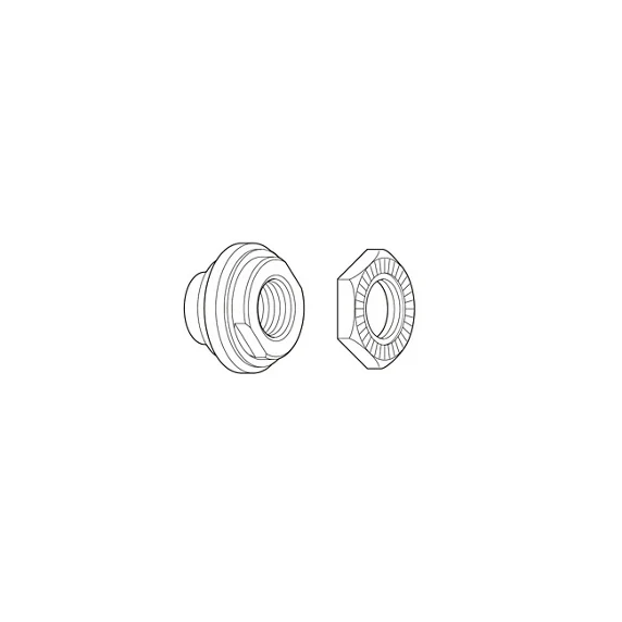 Shimano Høyre Mutterenhet WH-T565-A-R Høyre 