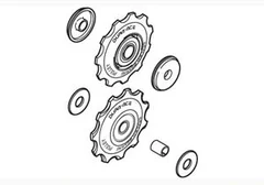 Shimano Dura Ace 7900 Trinsehjulsett For Dura Ace 7900 bakgir, 10-delt