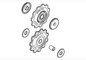 Shimano Dura Ace 7900 Trinsehjulsett For Dura Ace 7900 bakgir, 10-delt 