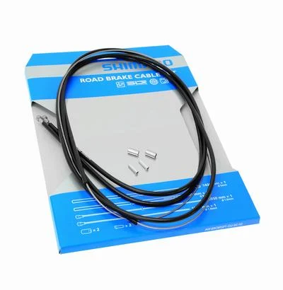 Shimano Road SUS SLR Bromswiresats Svart, Komplett med wire/strumpar 