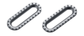 Shimano SPD Spacers Silver, 2 st, 1 mm