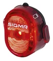 Sigma Nugget II Flash Baklys R&#248;d, Oppladbar, USB, 24 gram