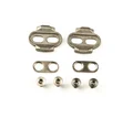 Silca Crank Brothers MTN Cleats 1 par, S&#248;lv, 6&#176; float, 15&#176; release