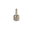 Silca Thread on Schradero Adapter Silver, Rak, Aluminium, Hose barb