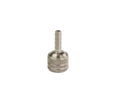 Silca Thread on Schradero Adapter Silver, Rak, Aluminium, Hose barb