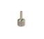 Silca Thread on Schradero Adapter Silver, Rak, Aluminium, Hose barb