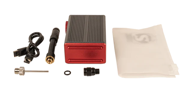 Silca Elettrico Micro Elektrisk Pump Kraften hos 4+ CO2, 72 PSI Cutoff, USB-C 