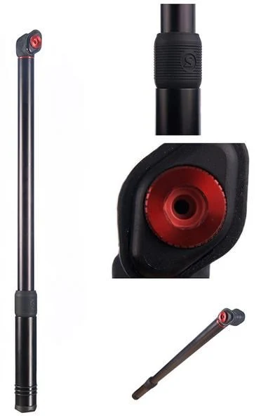 Silca Impero Ultimate Rammepumpe Sort/Rød, Small  44-47cm 