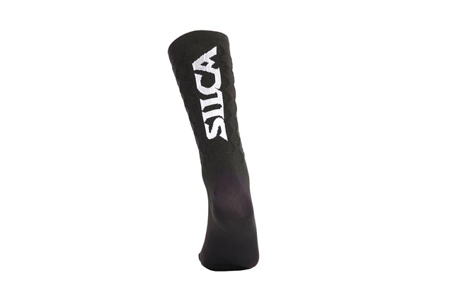 Silca Aero Tall Logo Sokker Sort, Str. L 