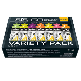 SiS GO Isotonic Variety Pack Energigeler Flere smaker, 7 x 60 ml