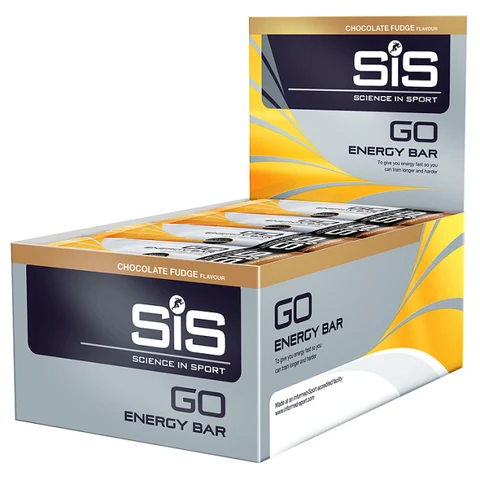 SiS GO Energibar Eske Chocolate Fudge, 30 x 40 g
