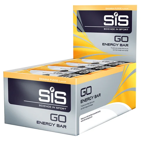 SiS GO Energibar Eske Banana Fudge, 30 x 40 g