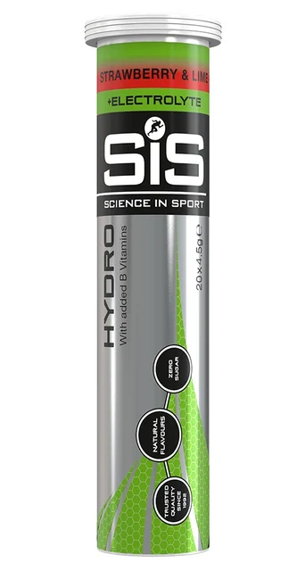 SiS Hydro Tabletter Strawberry & Lime, 20 x 4,2 g 