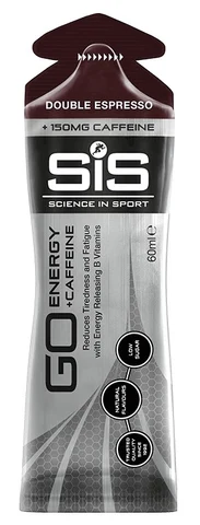 SiS GO Energy + Caffeine Energigel DATOVARE , Double Espresso, 60 ml