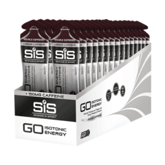 SiS GO Energy + Caffeine Energigel Ask Double Espresso, 30 x 60 ml
