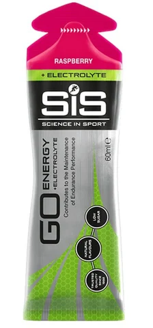 SiS GO Energy + Electrolyte Energigel Raspberry, 60 ml