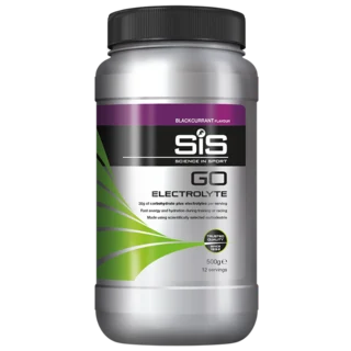 SiS GO Electrolyte Sportsdrikke Blackcurrant, 500 g