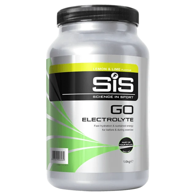 SiS GO Electrolyte Sportdryck Lemon & Lime, 1,6 kg 