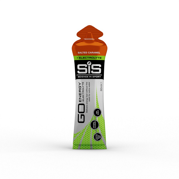 SiS GO Energy + Electrolyte Energigel Salted Caramel, 60 ml 