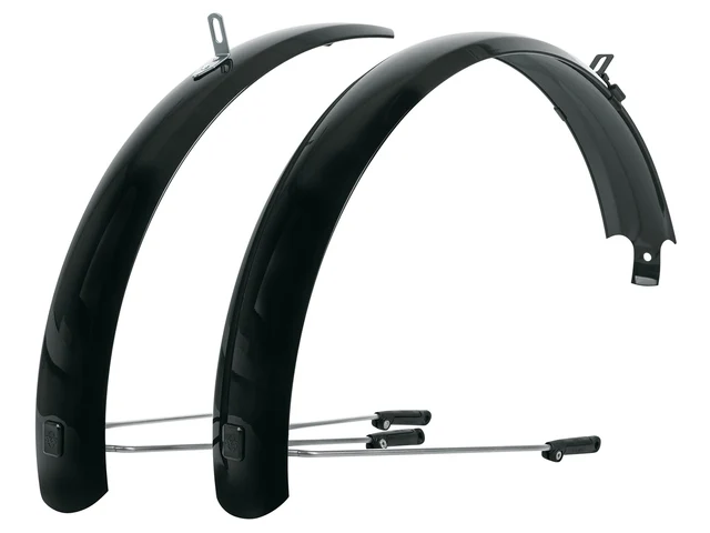 SKS Bluemels Basic 20" Skjermsett Sort, 60 mm, For 1.6"-2.1" dekk 